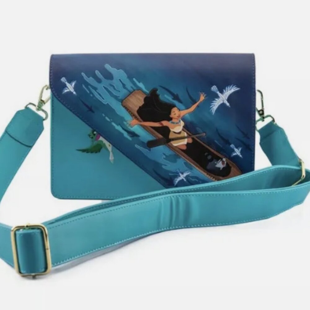 Loungefly x Disney "Just around the river bend" Pocahontas Crossbody